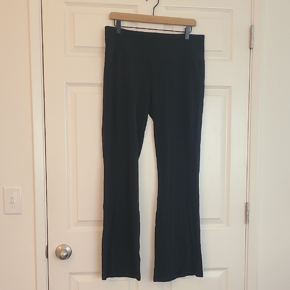 Athleta Black Delancey Flare Pants